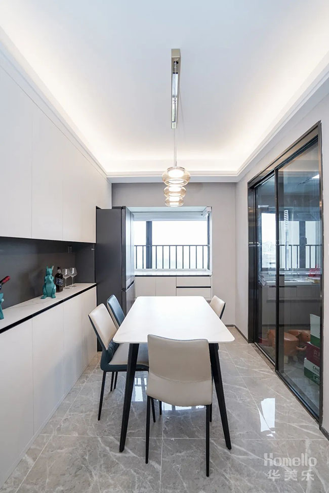 108㎡簡約三居，實用軟裝搭配，打造寬敞且有高級感的輕便生活